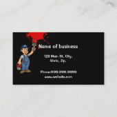 Carte de visite peintre (Dos)