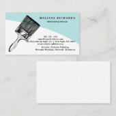 Carte De Visite Peintre (Devant / Derrière)