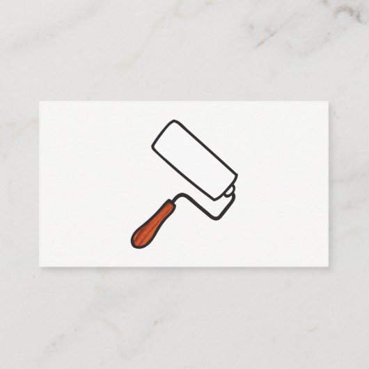 Carte De Visite Peintre (Dos)