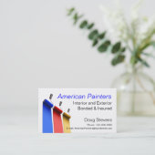 Carte De Visite Peintre (Debout devant)