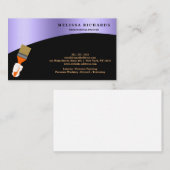 Carte de visite peintre (Devant / Derrière)