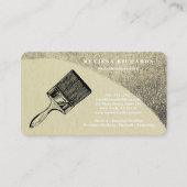 Carte De Visite Peintre (Devant)