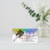 Carte de visite peintre (Debout devant)