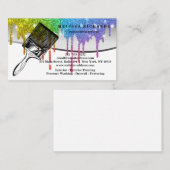 Carte de visite peintre (Devant / Derrière)