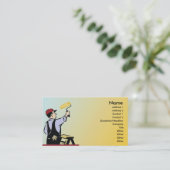 Carte De Visite Peintre (Debout devant)