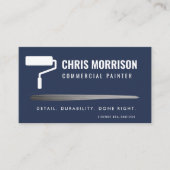 Carte De Visite Peintre Commercial Professionnel (Devant)