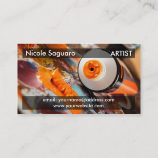Carte De Visite Peintre d'artiste