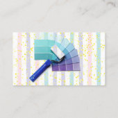 Carte De Visite Peintre de maison Peinture tapisserie (Dos)