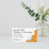 Carte De Visite Peintre décorateur (Debout devant)