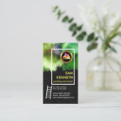 Carte De Visite Peintre en brique de Grunge de Graffiti brillant (Debout devant)