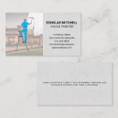 Carte De Visite Peintre | Maison résidentielle (Devant / Derrière)