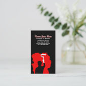 Carte De Visite peintre professionnel (Debout devant)