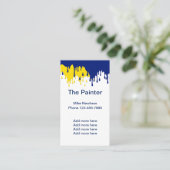 Carte De Visite Peintre professionnel (Debout devant)