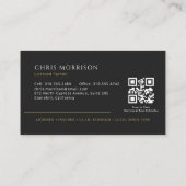 Carte De Visite Peintre Professionnel (Dos)