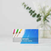 Carte De Visite Peintre professionnel (Debout devant)