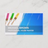 Carte De Visite Peintre professionnel (Devant)