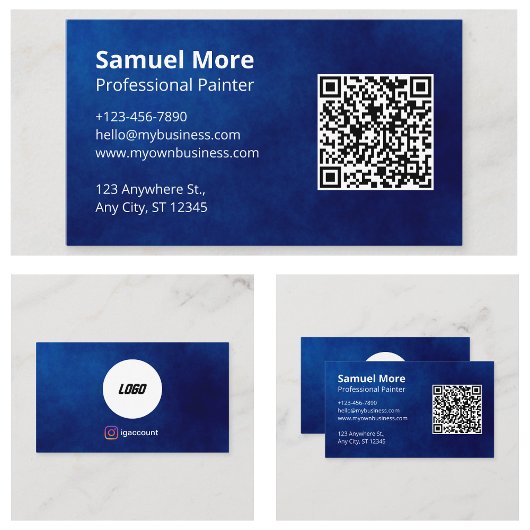 Carte De Visite Peintre Professionnel