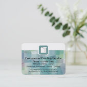 Carte De Visite Peintre professionnel (Debout devant)