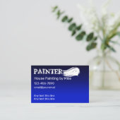 Carte De Visite Peintre professionnel cool (Debout devant)