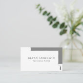 Carte De Visite Peintre professionnel - Rouleur de peinture (Debout devant)