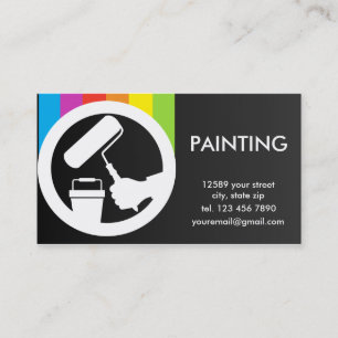 Carte De Visite Peinture