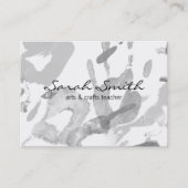 Carte De Visite Peinture à la main II (variation) (Devant)