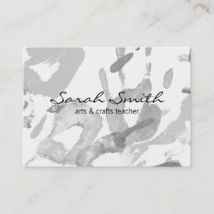 Carte De Visite Peinture à la main II (variation)