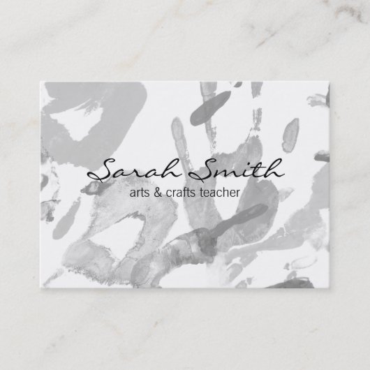 Carte De Visite Peinture à la main II (variation) (Devant)