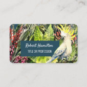 Carte De Visite Peinture à l'aquarelle de la cotte de soufre (Devant)