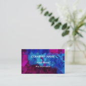 Carte De Visite Peinture Abstraite | Art Abstrait 7 (Debout devant)