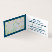 Carte De Visite Peinture Abstraite multicolore, enseignant d'art,  (Intérieur)