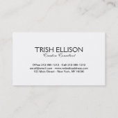 Carte De Visite Peinture animalière d'antiquités Toucans (Dos)