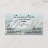 Carte De Visite Peinture Audubon White Swan Waterfowl (Devant)