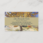 Carte De Visite Peinture classique de Van Gogh Mulberry Tree (Dos)