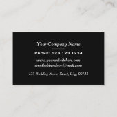 Carte De Visite Peinture colorée Paintball (Dos)