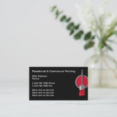 Carte De Visite Peinture commerciale et résidentielle (Debout devant)