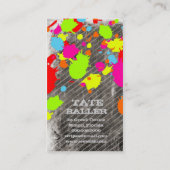 Carte De Visite Peinture de la CHROMATOGRAPHIE GAZEUSE | Xtreme (Dos)