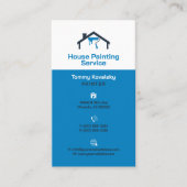 Carte De Visite Peinture de la maison (Devant)