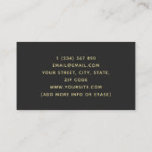 Carte De Visite Peinture de la maison moderne teintes de brosse de (Dos)