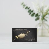 Carte De Visite Peinture de maison moderne élégante professionnell (Debout devant)