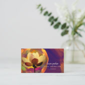 Carte De Visite Peinture de zen de méditation d'instructeur de (Debout devant)