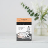 Carte De Visite Peinture du corps automatique | Moderne (Debout devant)