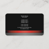 Carte De Visite Peinture du corps automatique | Moderne (Dos)