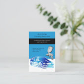 Carte De Visite Peinture du corps automatique | Moderne (Debout devant)