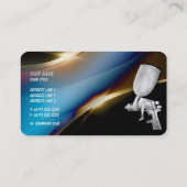 Carte De Visite Peinture du corps automatique | Professionnel (Dos)
