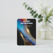 Carte De Visite Peinture du corps automatique | Professionnel (Debout devant)