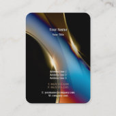 Carte De Visite Peinture du corps automatique | Professionnel (Dos)