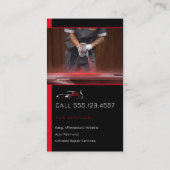 Carte De Visite Peinture du corps automatique | Professionnel (Dos)