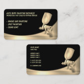 Carte De Visite Peinture du corps automatique | Professionnel (Devant / Derrière)