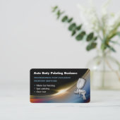 Carte De Visite Peinture du corps automatique | Professionnel Mode (Debout devant)